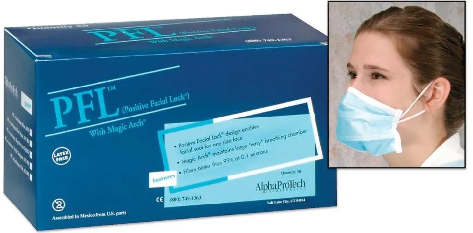 Alpha Pro Tech PPE brand's mask